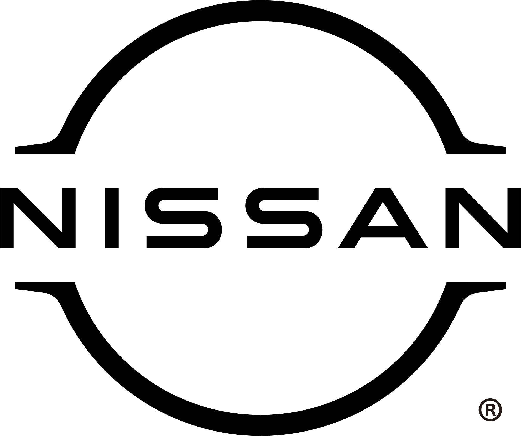 Nissan logo.